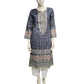 NEW BLUE LAWN KURTI FOR WOMEN WOKURTI01B0