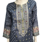 NEW BLUE LAWN KURTI FOR WOMEN WOKURTI01B0