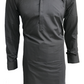 Wash & Wear Black Kameez Shalwar - MN-WW-02